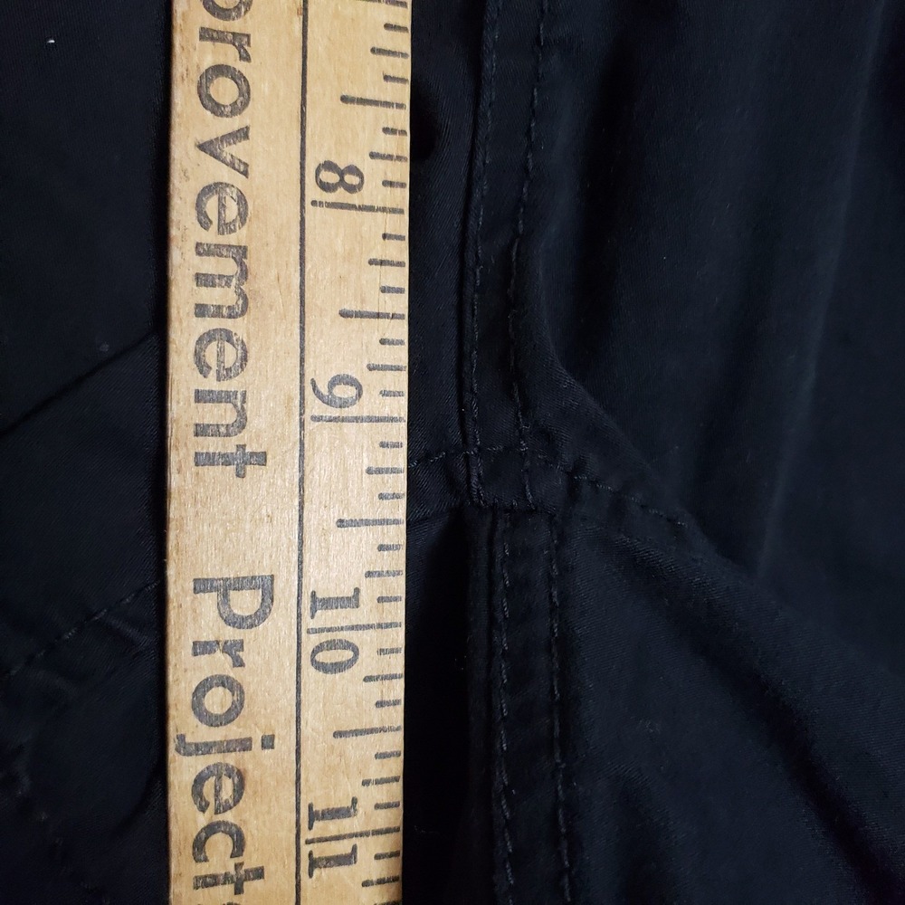 Dakota Blue Black Denim Twill Shorts Flap Pocket Casual Staple Size 8 - Picture 5 of 11